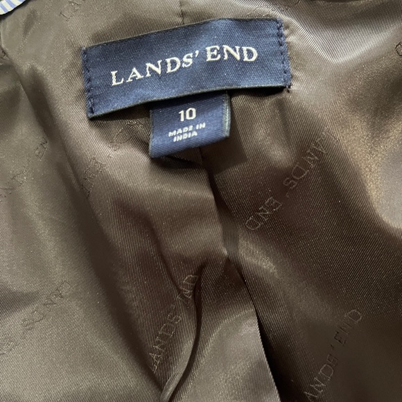 Lands End pea coat in brown - Picture 2 of 6